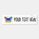 Search for peacocks bumper stickers Butterfly