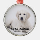 Search for puppy first christmas tree decorations Xmas