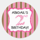 Search for pink and brown stickers For kids