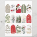 Search for vintage christmas scrapbook paper Green