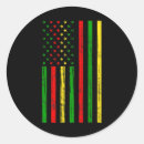 Search for african american flag stickers History