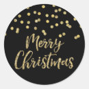 Search for gold merry christmas stickers Holiday season