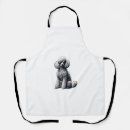 Search for poodle lover aprons Pug