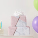 Search for rose gold marble wrapping paper Blush pink
