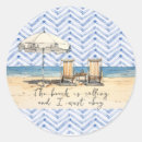 Search for beach sayings stickers Blue