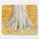 Search for fall tree standard mouse mats Gold