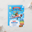 Search for aeroplane 1st birthday invitations Travel
