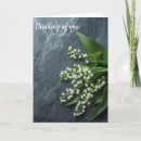 Search for lily of the valley cards White