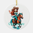 Search for horseback riding christmas tree decorations Pony