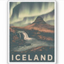 Search for iceland travel stickers Reykjavik