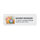 Search for camera return address labels Photographer