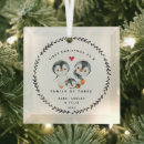 Search for penguin family christmas tree decorations Modern