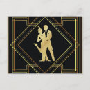 Search for art deco cards invites Gatsby