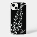 Search for electronic music iphone cases Black white
