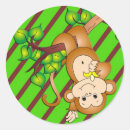 Search for swinging stickers Monkey