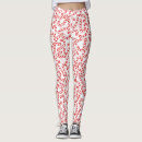 Search for candy cane leggings Red and white
