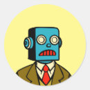 Search for blue robot stickers Cute