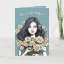 Search for pretty birthday cards Lady