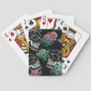 Search for sugar skull playing cards Dia de los muertos