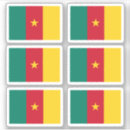 Search for cameroon stickers Flag of cameroon