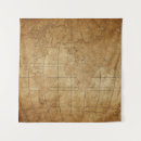 Search for world map tapestries Old