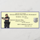 Search for constabulary invitations Police officer retirement