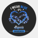 Search for alopecia stickers Blue
