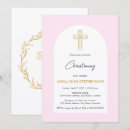 Search for gold cross christening invitations Baby baptism