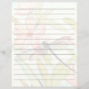 Search for dragonfly stationery paper Pink
