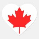 Search for heart canada stickers Maple leaf