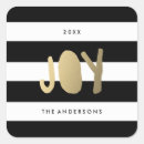 Search for gold foil christmas stickers Joy