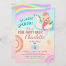 Search for mermaid and unicorn invitations Rainbow