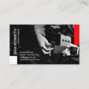 Search for sound engineer business cards Music