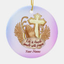Search for praying hands christmas tree decorations Christian