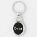 Search for oval keychain key rings Black