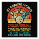 Search for retro bowling posters Bowler