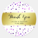 Search for purple glitter wedding stickers Floral