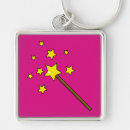 Search for magic wand key rings Wizard