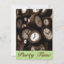 Search for time 4x6 invitations Party