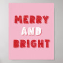 Search for merry christmas posters Pink