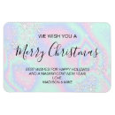 Search for holographic magnets Iridescent