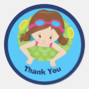 Search for swimming pools stickers Girl
