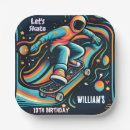 Search for skateboard paper plates Black
