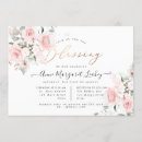 Search for flower blessings invitations Watercolor flowers