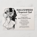 Search for vintage masquerade ball invitations Victorian