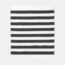 Search for black and white pattern blankets Stripes