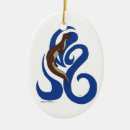 Search for otter christmas tree decorations Animals