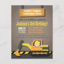 Search for excavator birthday Boy birthday party