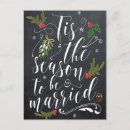 Search for tis the season to be married invitations Typography