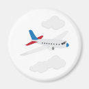 Search for aeroplane magnets Illustration